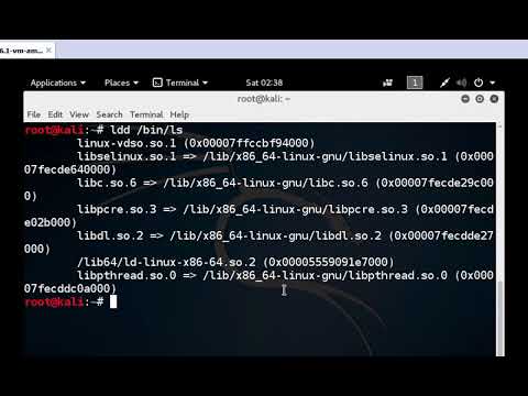 LPIC 1 102 3 02 Displaying Library Module Usage