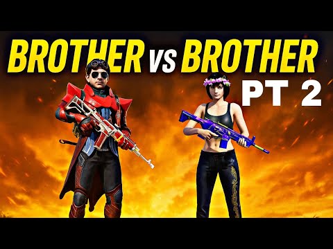 1 vs 1 with my brother pt 2