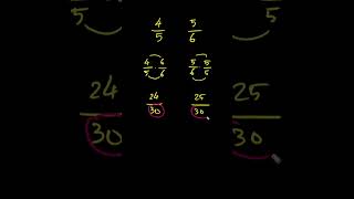 Master Comparing Fractions FAST! 🧮 #math #maths #fractions #mathematics #learnmath #mathmadeeasy
