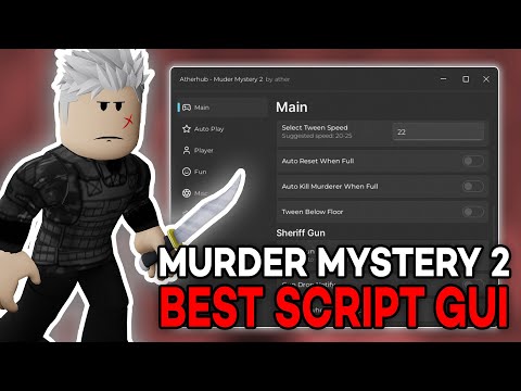 [FREE] MURDER MYSTERY 2 SCRIPT GUI 🔪 | AUTO GUN, KILL ALL AUTO FARM & ESP | ALL EXECUTORS