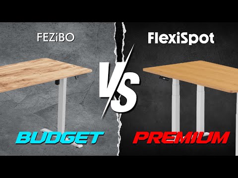 Budget vs Premium Standing Desk: Is Flexispot E7 Plus Worth to Buy? vs. Fezibo