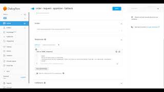 Dialogflow & Google Assistant - Restaurant Conversation Tutorial