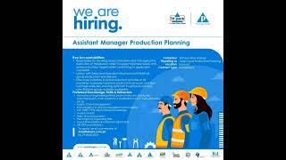 Assistant Manager Production Planning | job seekers | New Opportunities #jobs2024