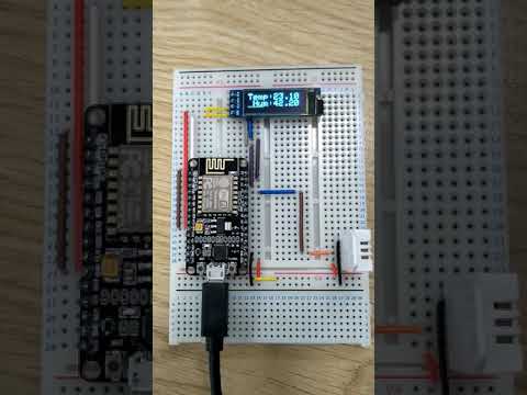 ESP8266 nodeMCU Temperature and humidity logger