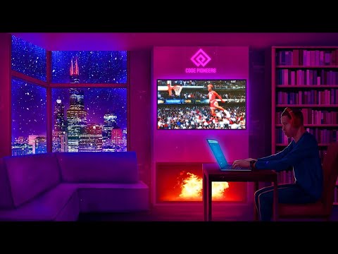 ❄️ Winter Snow Coding in Chicago | 🎧 Lofi Hip-Hop Motivation