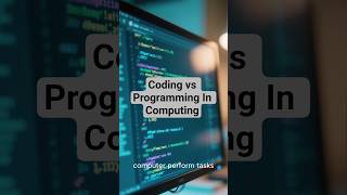#Shorts: Coding vs Programming In Computing | What Is The Difference Between Coding And Programming?