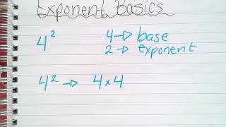 Exponent Basics