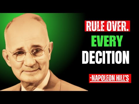 Act As If Every Decision Propels You Forward | POWERFUL MOTIVATION SPEECH BY napoleon. hill