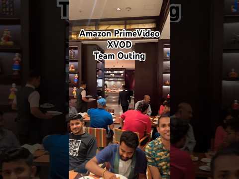 Team Outing Amazon PrimeVideo #amazon #office #dinner #teamouting #shorts #ytshorts #primevideo