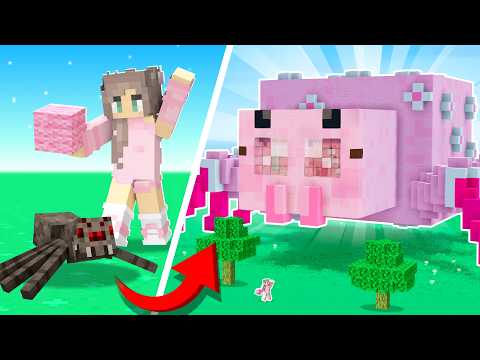 I Rebuilt Minecraft Mobs In PINK!