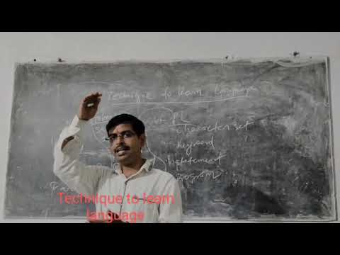 Technique to learn language