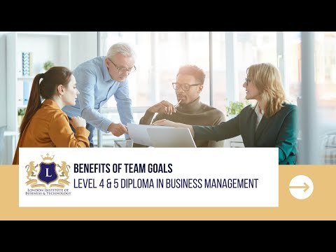 Benefits of Team Goals