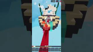 Wild Rexy goes god mode  #roblox #shorts #robloxbedwars