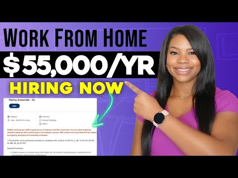 Get Paid $55k/Year to Enter Rating Information from Home - Little Phone Required!