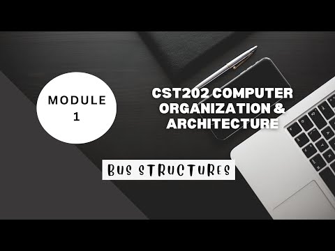 CST 202  Bus Structure-Computer Organization & Architecture Module1-KTU