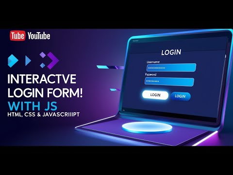 Build an AMAZING Interactive Login Form with HTML, CSS & JavaScript Right Now?