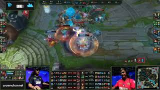 TEAMBEAST WINS GAME 1! MrBeast vs Ninja | Ultimate Crown  #shorts