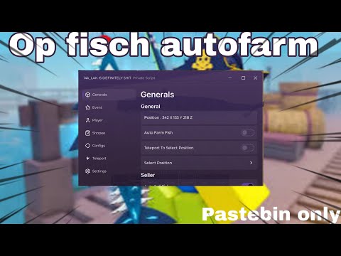Fisch op autofarm| Pastebin 2024 #fisch #fischroblox