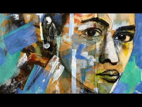 Acrylic Modern Art || Scientific Fantasia || Time Lapse