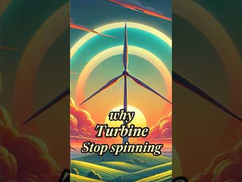 Why Do Some Wind Turbines Stop Spinning? The Shocking Truth!#windturbine#RenewableEnergy#GreenEnergy