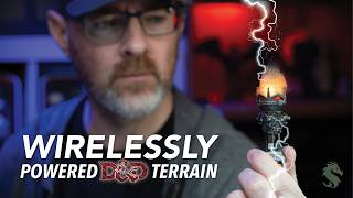 Wirelessly powered LED flame effects for D&D and more!