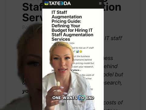 IT Staff Augmentation Pricing Explained💸