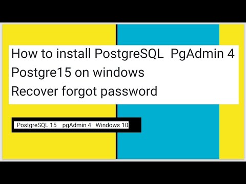 postgres install