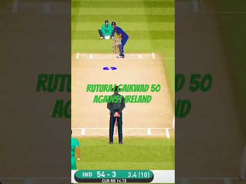 Rinku singh  50 against ireland rc20 #ruturajgailwad #rinkusingh #indianvsireland #iccworldcup