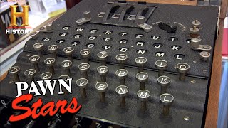 SUPER RARE WWII Code Breaking Machine (Season 8) | Pawn Stars