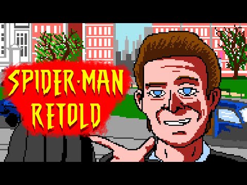 Spider-Man Retold - Peter Meets Norman Scene