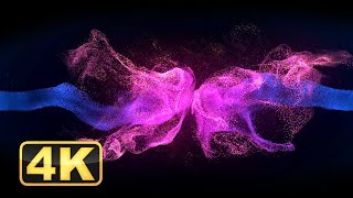 4K Abstract Liquid V-2! 1 Hour 4K Relaxing Screensaver for Meditation. Relaxing music. UHD FOR Calm