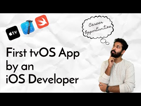 First tvOS app by an iOS Developer | Apple TV | Swift | Xcode