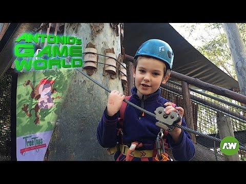 Treetop Adventure Park - Treetop Challenges for Kids outdoors  in Australian bush!