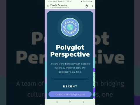 Apply to be a member of the Polyglot Perspective Team today!