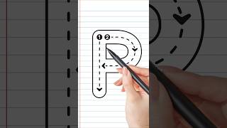 ✏️ How to Write Capital Letter P | Step-by-Step Writing for Kids | Learn ABC Writing