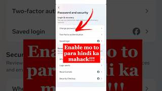 Enable mo ito para hindi ka MAHACK | Facebook Security Tips  #hack fbhack #iphone14promax