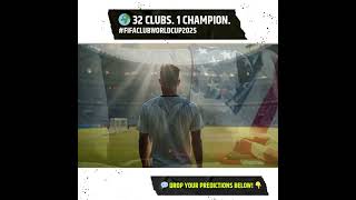 Football history is coming to the USA 🇺🇸⚽️ #FIFACWC #fifa #3we #3webet