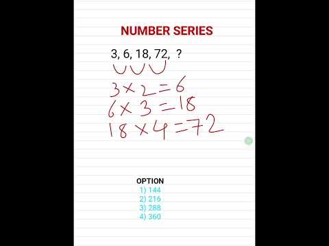 Number series| Number series trick | Missing number | Reasoning #reasoning #ibpsmaths  #sscmath