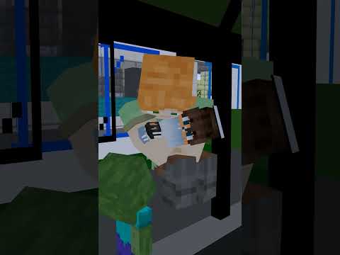 Baby Zombie help super baby on the bus