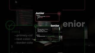 #code canvas #Junior vs Senior 😎 #coding #webdesign
