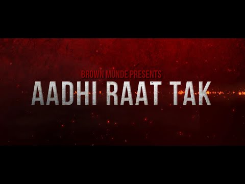 TITLE ANNOUNCEMENT - Aadhi Raat Tak - A Web Series