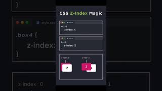 CSS Z-Index Magic #css #css3 #coding #developer #programming