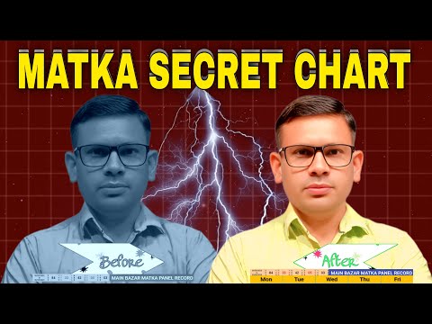 Weekly Main Bazar Matka Chart Secrets REVEALED for Sridevi Milan Day and Night Kalyan Panel OTC