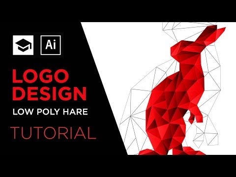 How To Design A Low Poly logo | Adobe Illustrator