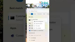 Windows 10 command prompt. Computer tips and tricks.  #shortsdaily #computertricks #windows