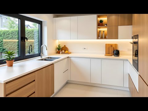 Modern Kitchen Trends 2025 | Best Interior Design Ideas, Layouts & Smart Cabinet Inspiration