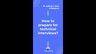 #1 Asking a Java Champion - How to prepare for technical interviews? With Rafael Del Nero