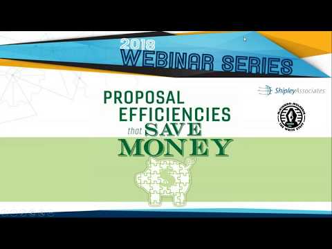 Proposal Efficiencies that Save Money