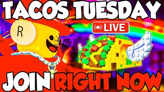 Admin Abuse + Tacos Tuesday Live (Steal a brainrot) #Roblox #Stealabrainrot #livestream