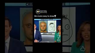 Dude is easy to draw fr😂 #explore #funny #viralshort #comdeymemes #crazy #fypage #insane #viral